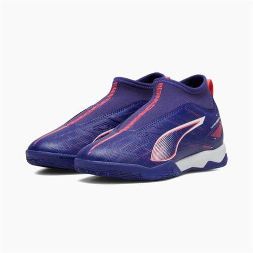Indendørs fodboldstøvler til børn Puma Ultra 5 Match+ Ll It + Mid Lilla 36