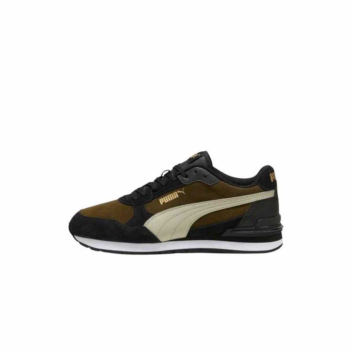 Kondisko til Mænd Puma St Runner V4 Sd Oliven 43