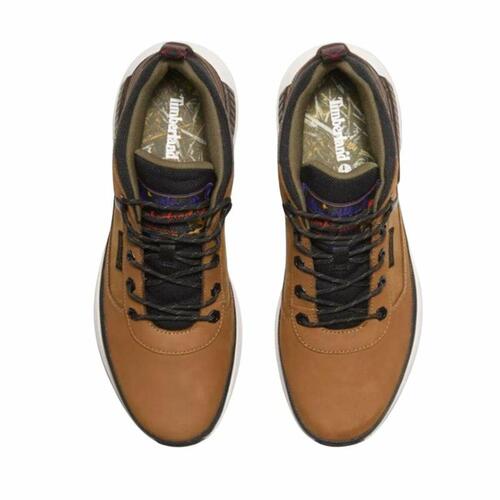 Kvinde Casual Sneakers Timberland Field Trekker Low Lace Up Brun 40