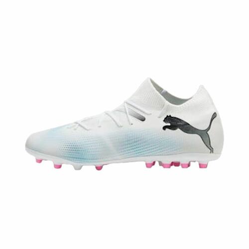 Voksen fodboldstøvler Puma Future 7 Match MG Hvid Sort 45