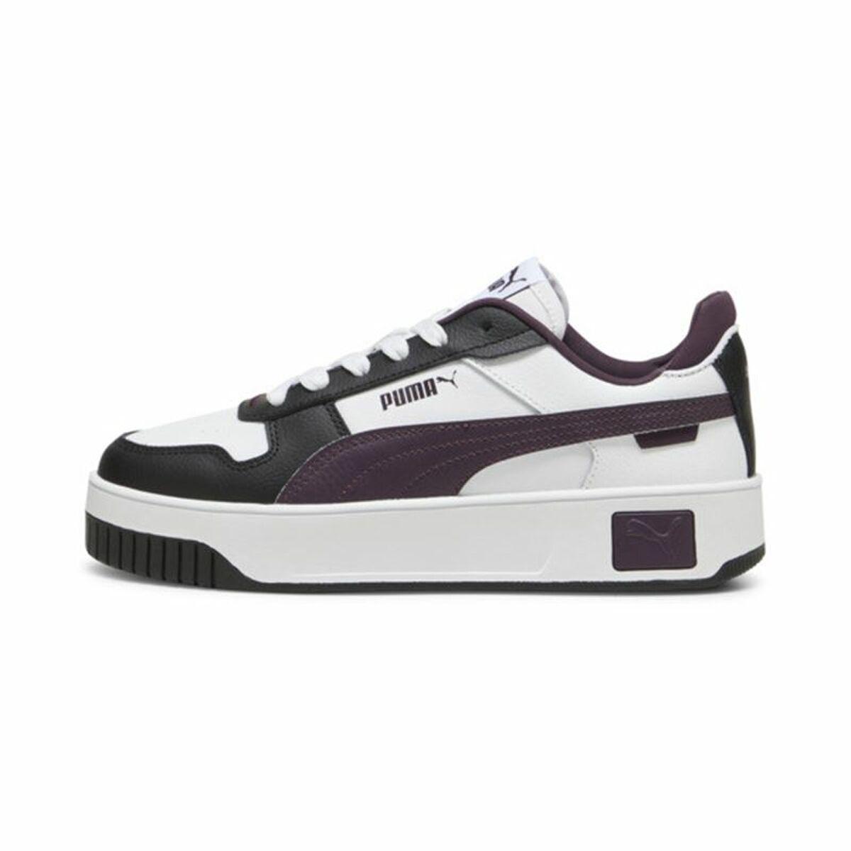 Kvinde Casual Sneakers Puma Carina Street Hvid Marineblå 37