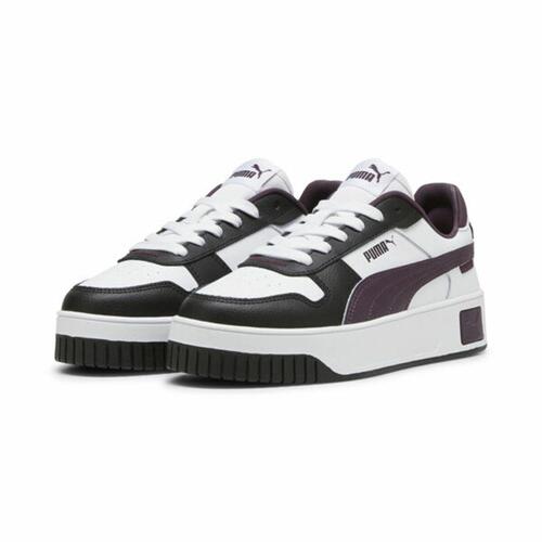 Kvinde Casual Sneakers Puma Carina Street Hvid Marineblå 37