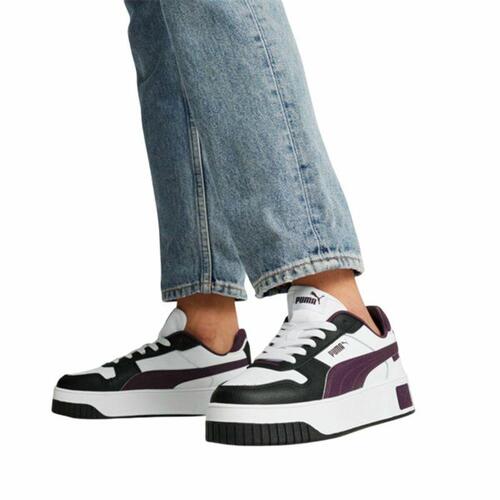 Kvinde Casual Sneakers Puma Carina Street Hvid Marineblå 37