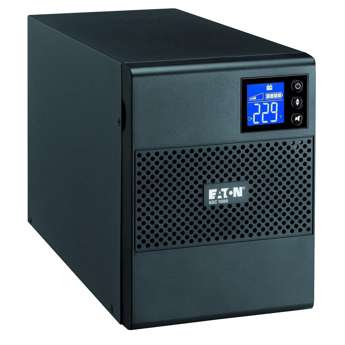 Eaton 5SC1500I interaktiv UPS - 1050 W, tower, LCD billede