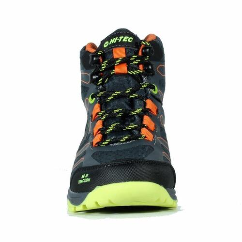 Vandrestøvler Hi-Tec Toubkal Mid Waterproof Sort Lysegrå 39