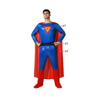 Kostume til voksne Blå Superhelt XL