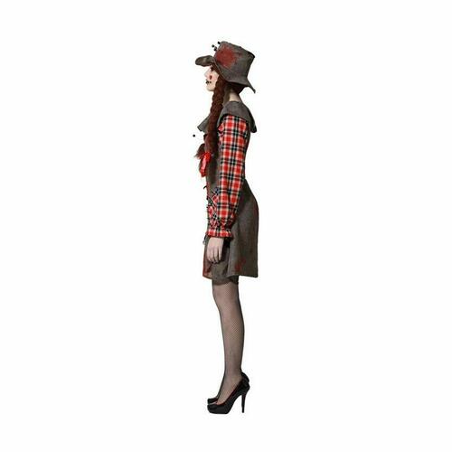 Kostume til voksne Grå Voodoo dukke (2 Dele) M/L