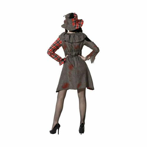 Kostume til voksne Grå Voodoo dukke (2 Dele) M/L