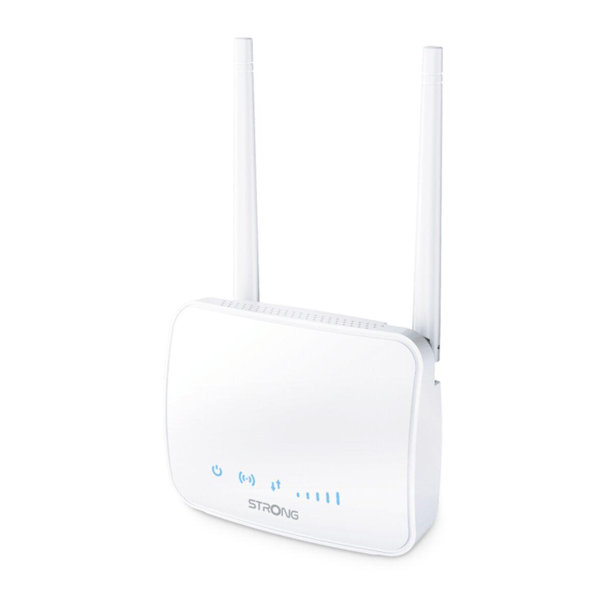 STRONG 4GROUTER350M 4G Wi‑Fi router - 300 Mb/s, hvid billede