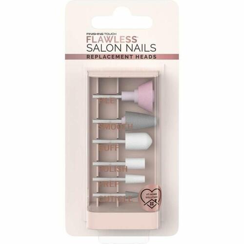Manicure og pedicure sæt FLAWLESS Salon Nails 6 Dele