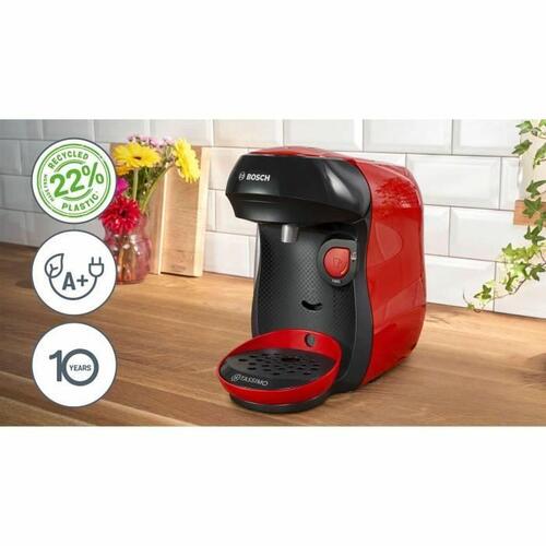 Kapselkaffemaskine BOSCH TAS103E Sort rouge 1400 W 700 ml