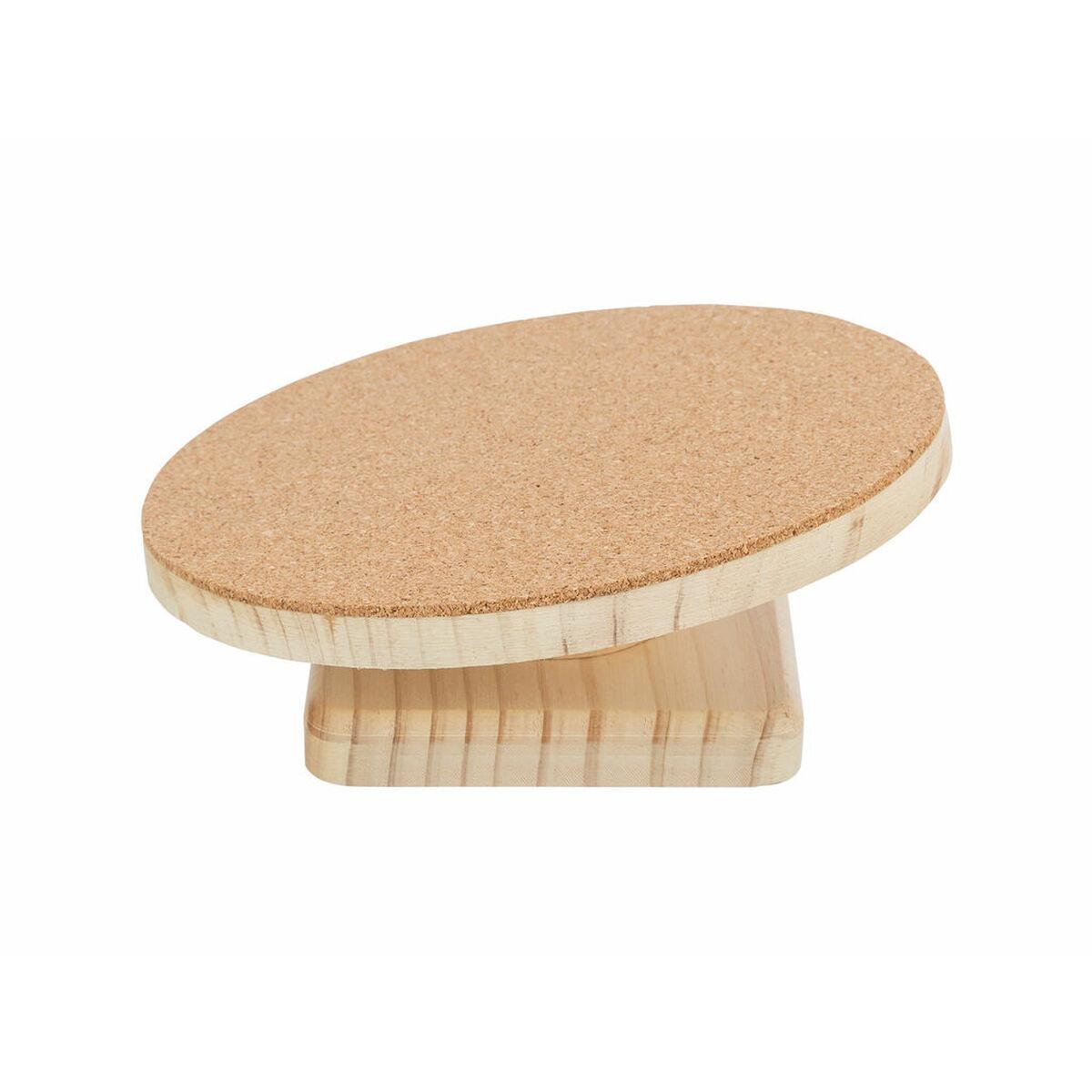 Trixie Running disc, degus/large hamsters, wood/cork, ø 30 cm