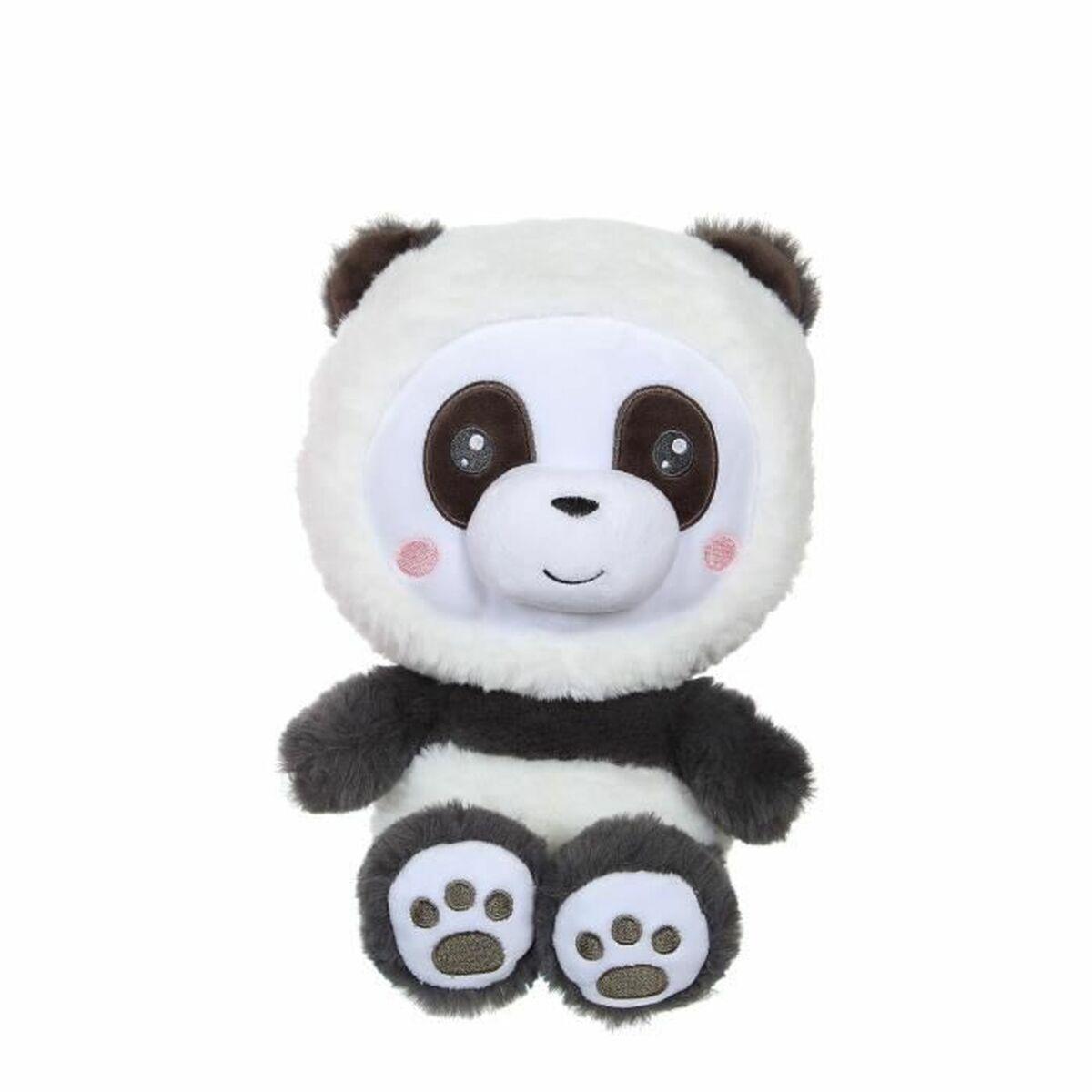 Gipsy Toys Hoody Pets bamse - sort panda