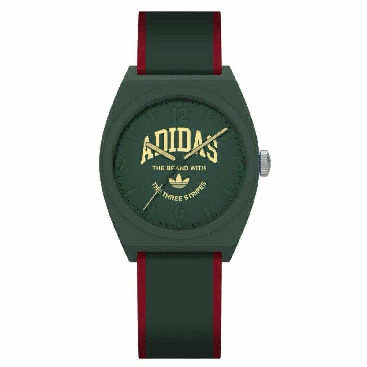 Adidas unisex armbåndsur AOST24073 - grøn, Ø 38 mm
