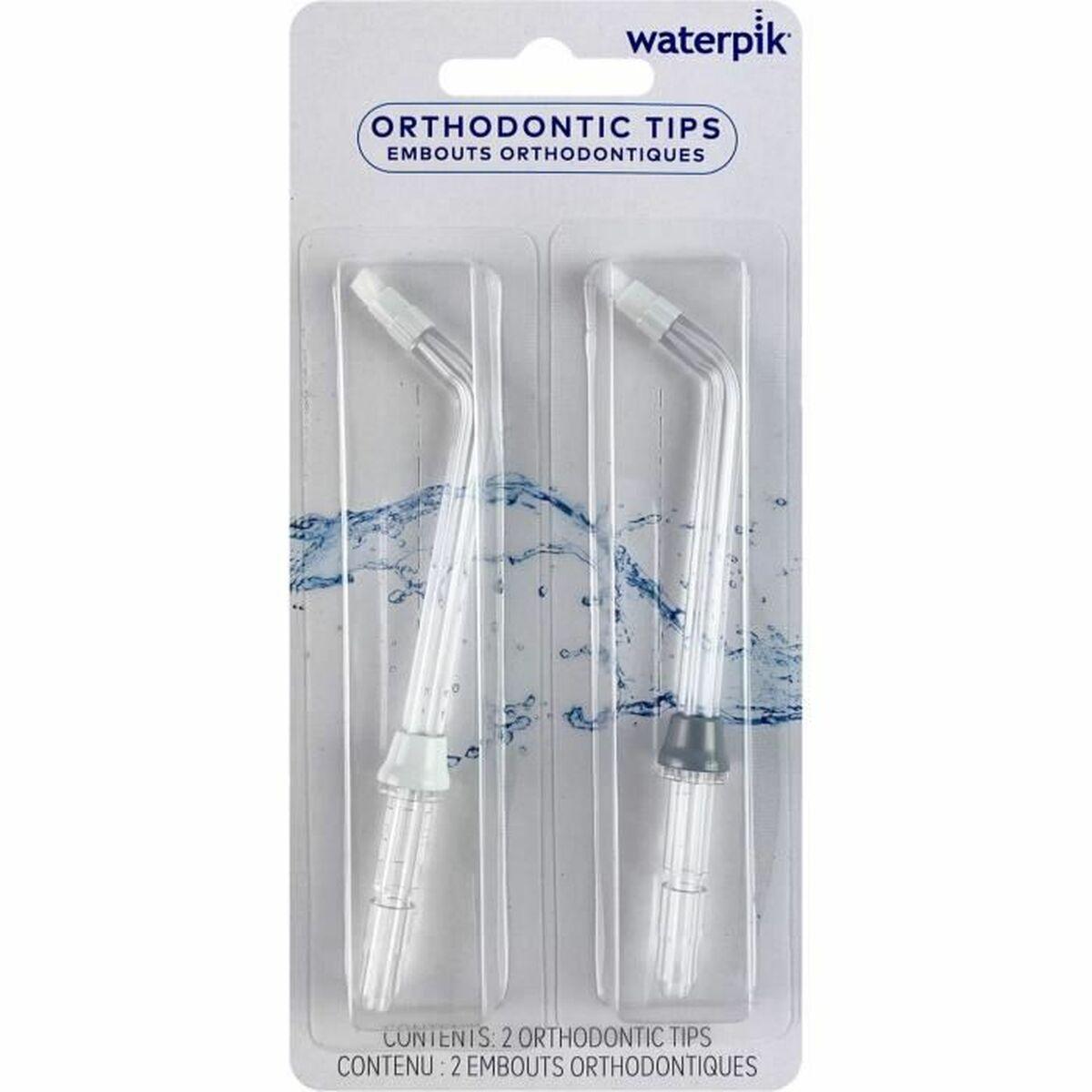Waterpik OD-100E ortodontiske mundskylle-spidser - gennemsigtig (2 stk.)
