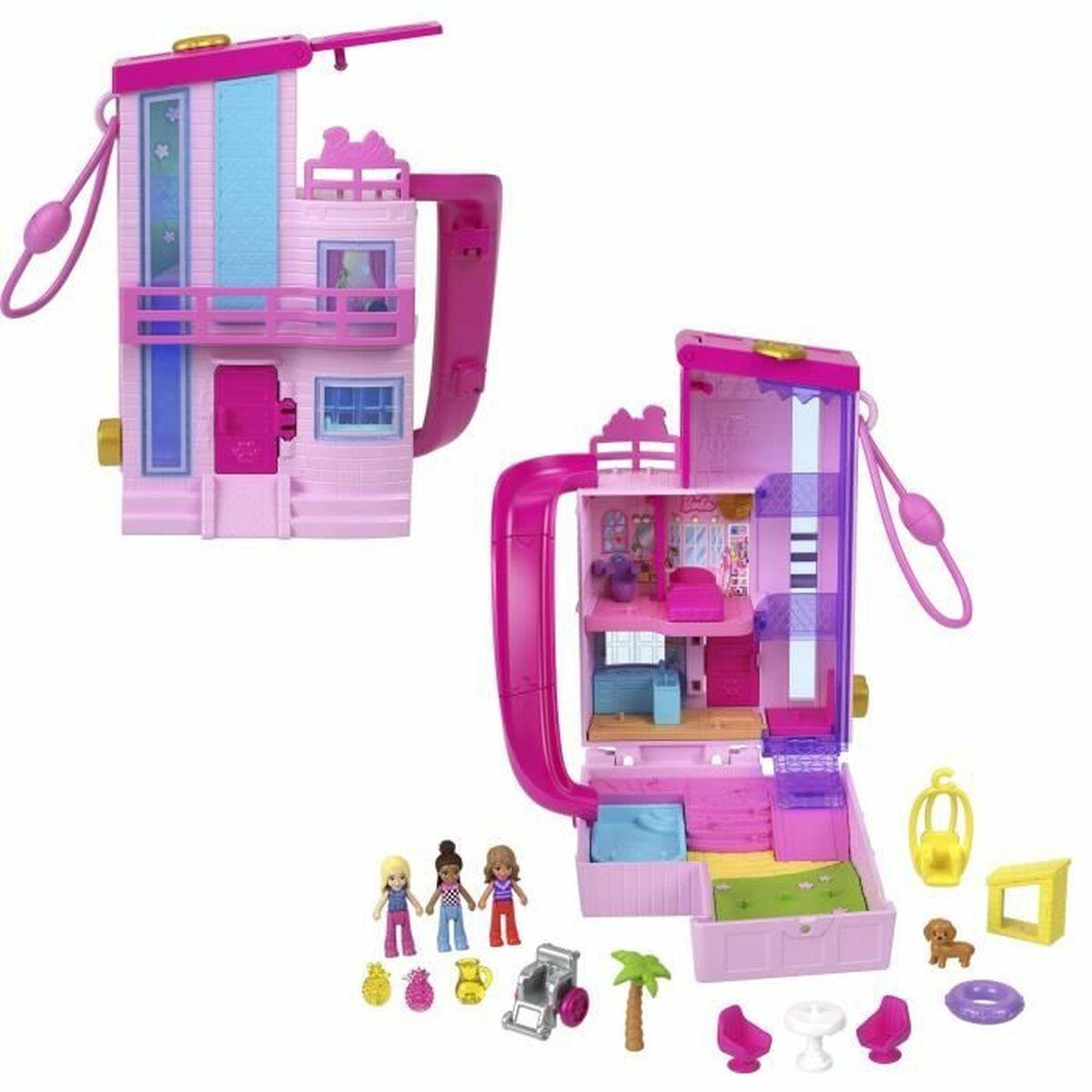 Polly Pocket dukke tilbehør - multifarvet legesæt med 3 figurer