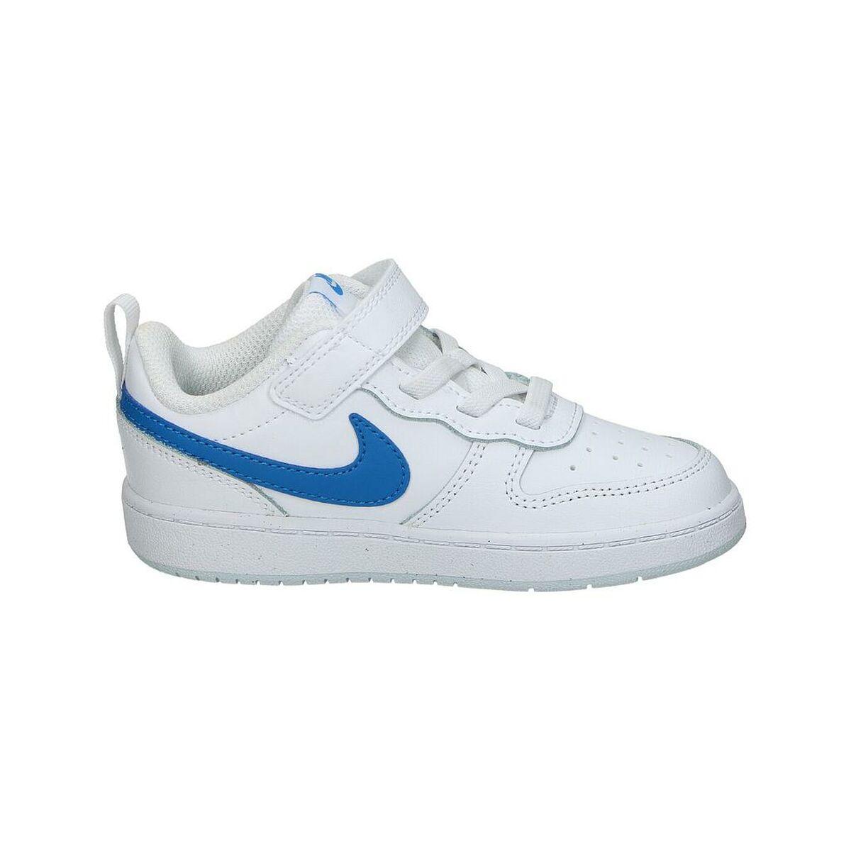 Nike Court Borough Low - børnesneakers, hvid (str. 21)