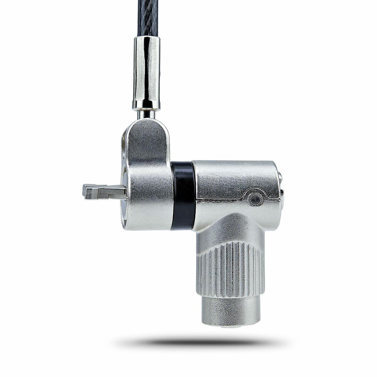 Startech UNIVKA25-LAPTOP-LOCK sikkerhedslås til bærbar - 2 m kabel, nøgle