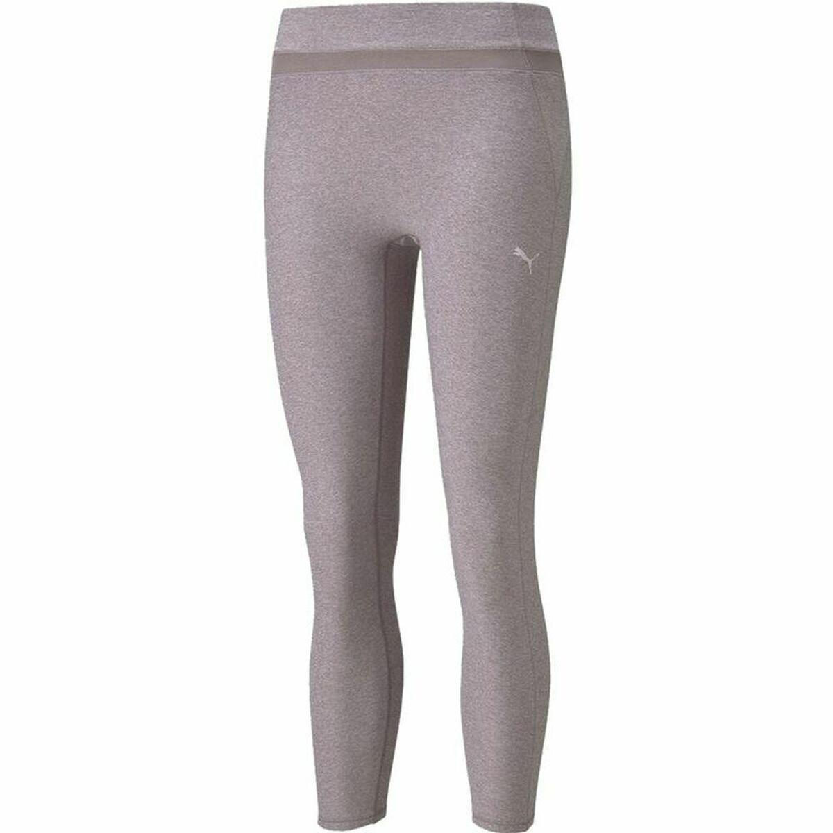 Puma Sportsleggings Studio Yogini Luxe Mesh Inset - Grå/Malva (M)