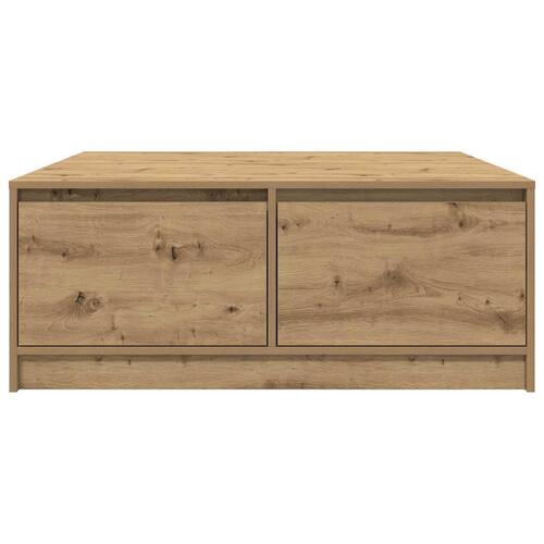 Sofabord med skuffer 100x100x40 cm kunsteg