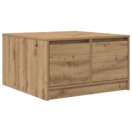 Sofabord med skuffer 70,5x70x40 cm kunsteg