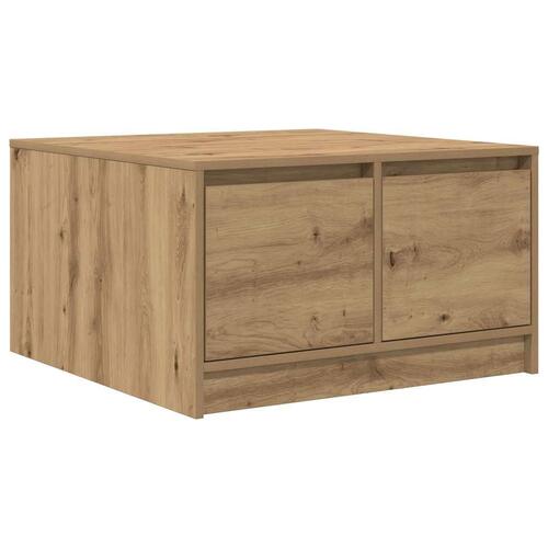 Sofabord med skuffer 70,5x70x40 cm kunsteg