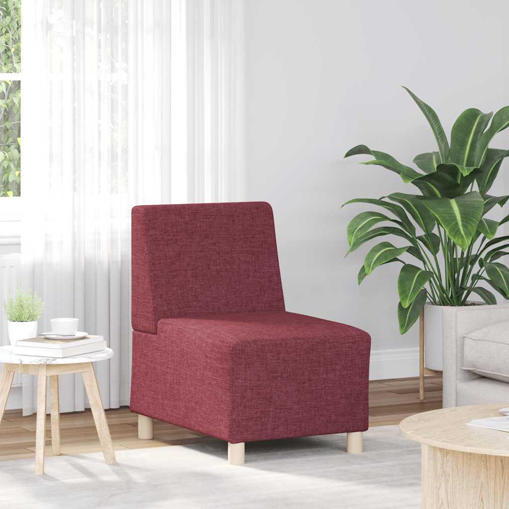 Sofastol 55 Cm Stof - Vinrød