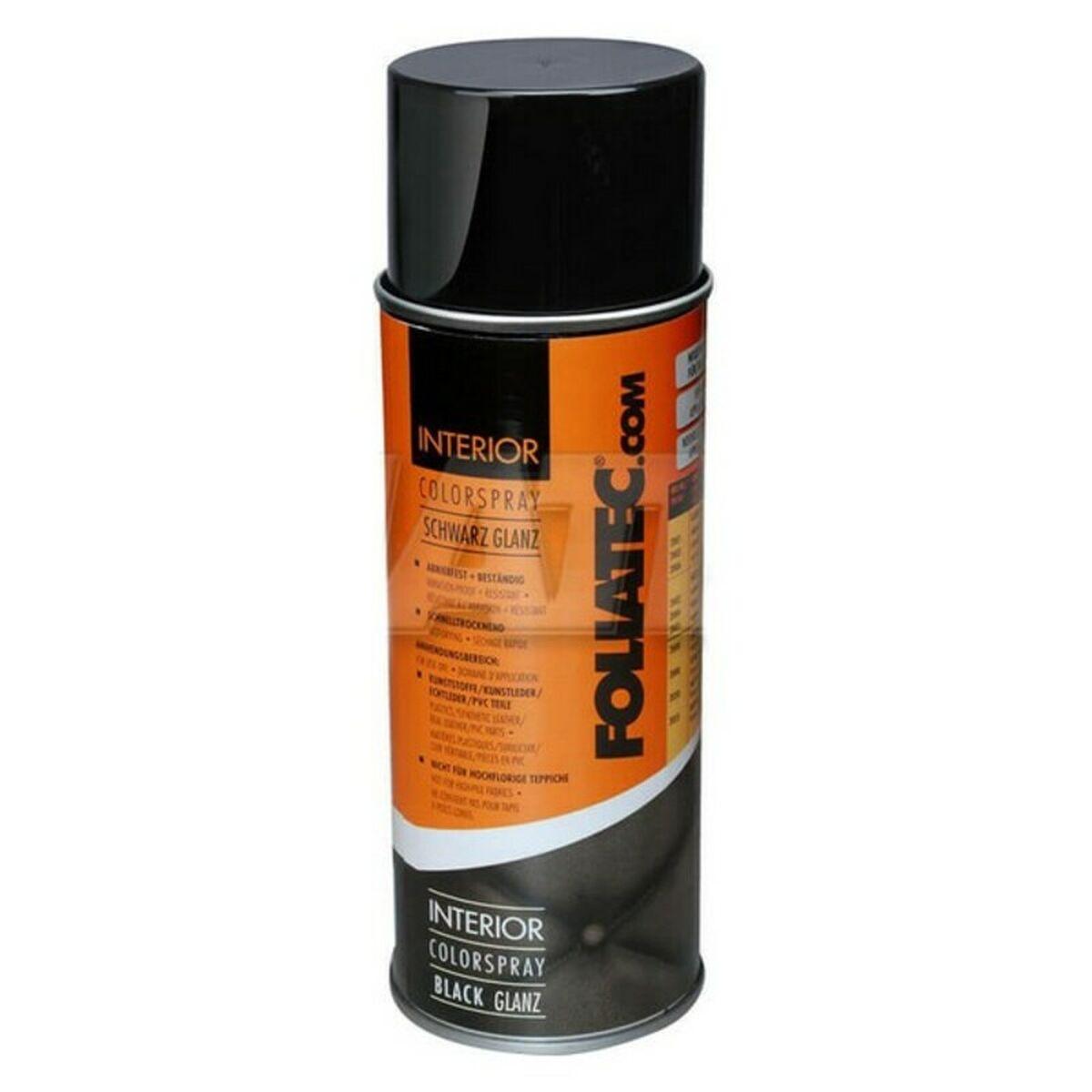 Foliatec Interiør Colour spray blank sort 400 ml