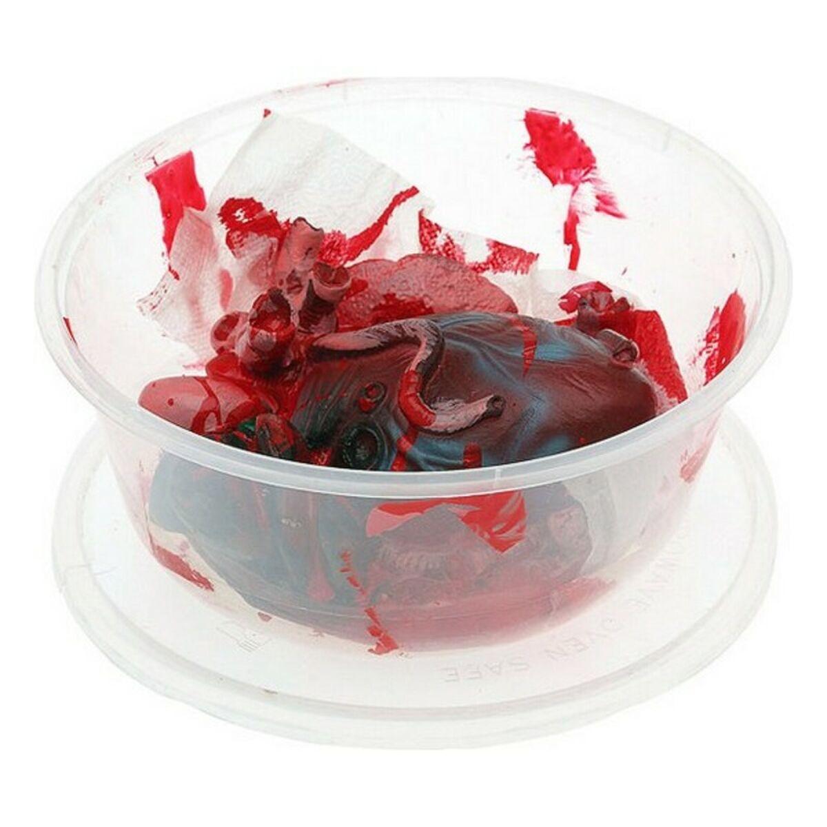 Halloween dekoration - blodrød rekvisit 16 × 7 cm