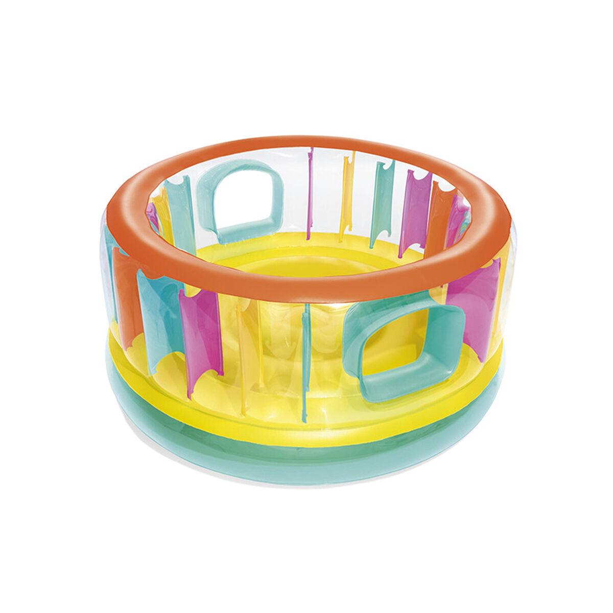 Hoppeborg Bestway - multifarvet oppustelig legezone