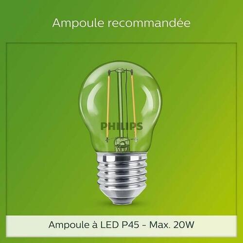 Lampe Philips Luminarias de exterior Antracit E27 230 V 2700 K