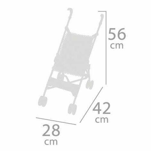 Lille Barnevogn til Dukker Decuevas Funny 28 x 46 x 56 cm