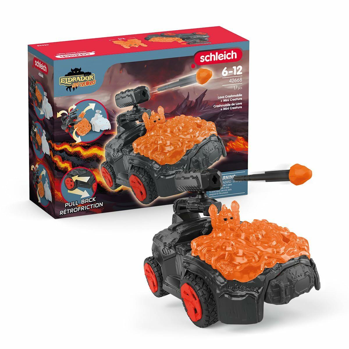 Schleich Eldrador Lava Crashmobile - Playset, 17 dele billede