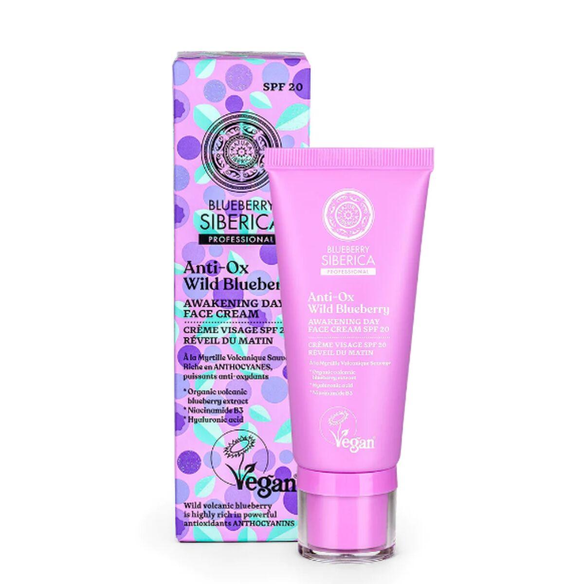 Natura Siberica Anti‑Ox Wild Blueberry Dagcreme SPF 20 billede