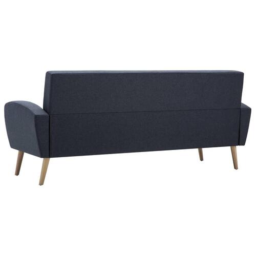 3-personers sofa stof mørkegrå