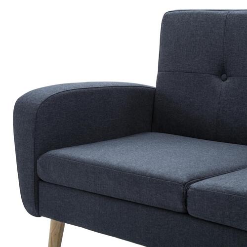 3-personers sofa stof mørkegrå