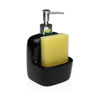 Sæbedispenser Versa Sort Keramik 9,4 x 17,8 x 10,5 cm