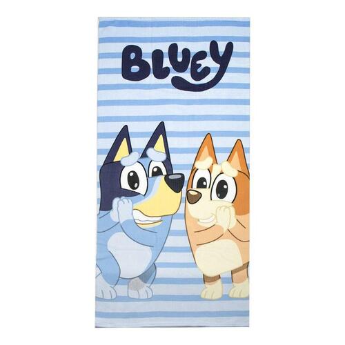 Strandhåndklæde Bluey Lyseblå 70 x 140 cm