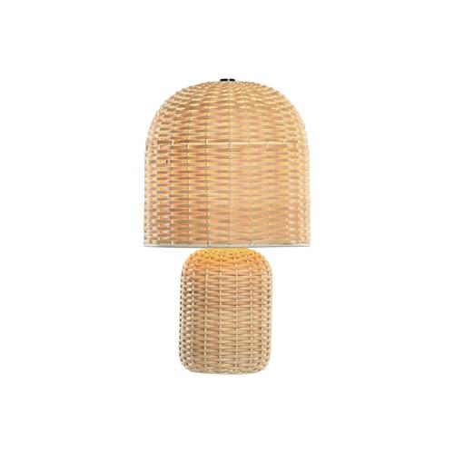 Bordlampe Home ESPRIT Beige
