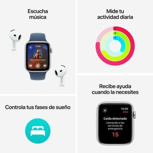 Smartwatch Apple MXEP3QL/A 1,78" Blå Ø 44 mm