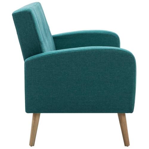 3-personers sofa stof grøn