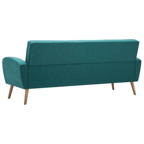 3-personers sofa stof grøn