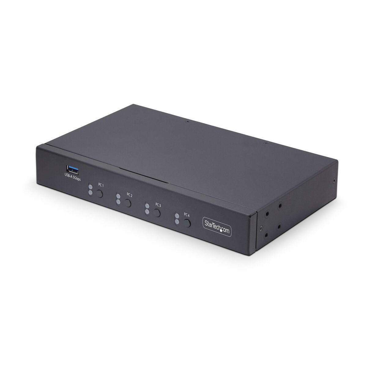 StarTech KVM-kontakt P4A20132-KM-SWITCH - sort