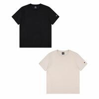 Kortærmet T-shirt til Mænd Champion Sort 2 enheder M