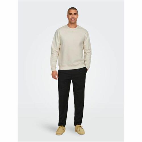 Sweaters uden Hætte til Mænd Only & Sons Onsdan Unshed Reg Crew Neck Hvid M