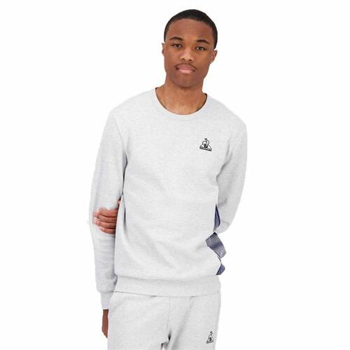 Sweaters uden Hætte til Mænd Le coq sportif Heritage N°1 Grå L
