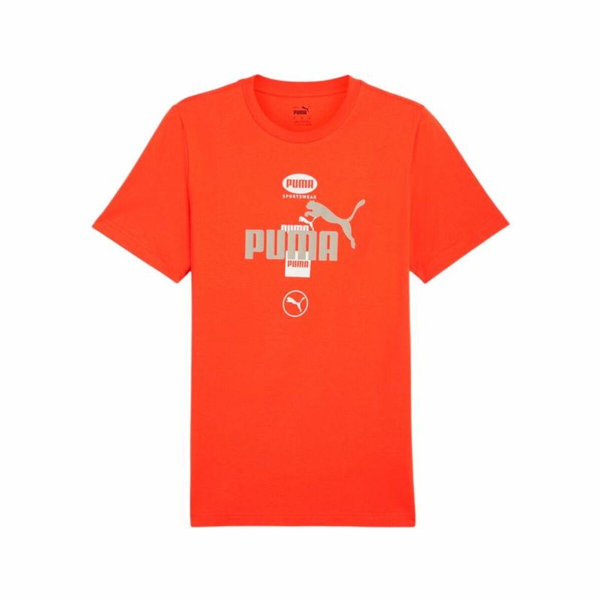 Puma Power Graphic T-shirt til mænd, kort ærme - Str. S