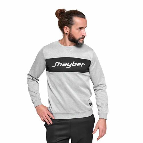 Sweaters uden Hætte til Mænd J-Hayber Essential Lysegrå S