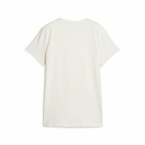 Kortærmet T-shirt til Kvinder Puma Hvid L
