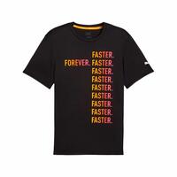 Kortærmet Sport T-shirt Puma Run Favorites Forever Faster M L
